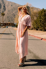 Huntington Beach Day Maxi In Pink