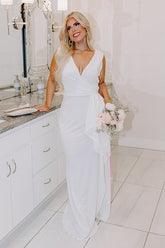 The Allie Ruffle Maxi Dress Curves