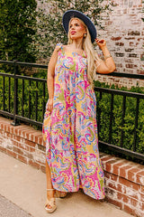 Resort Radiance Paisley Maxi Dress Curves