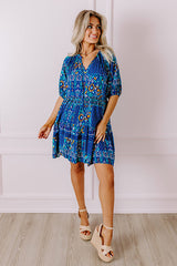 Date Night In Capri Mini Dress