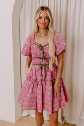 Countryside Charm Floral Mini Dress