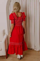 Margarita Mood Smocked Midi