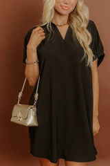 Broadway Muse Mini Dress in Black