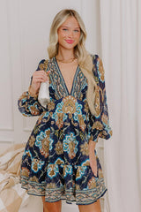 Boho Feels Floral Mini Dress
