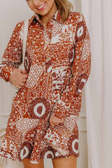 The Boho Edit Floral Mini Dress