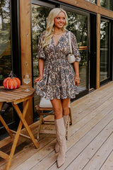 Wishful Weekend Floral Mini Dress
