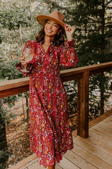 Blooming Keepsake Floral Midi Dress