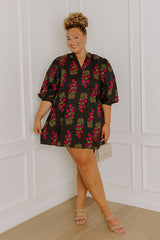 Wildflower Reverie Mini Dress Curves