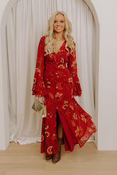 Wild Romance Leopard Maxi Dress