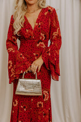 Wild Romance Leopard Maxi Dress
