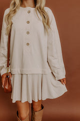 Coffee and Daydreams Mini Dress