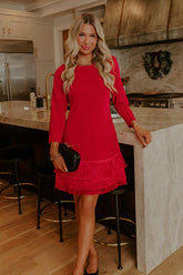 Sway To The Music Fringe Mini Dress