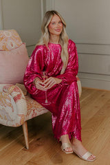 Bubbly Muse Sequin Midi Dress