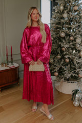 Bubbly Muse Sequin Midi Dress