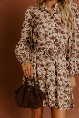 Cue The Blooms Floral Mini Dress
