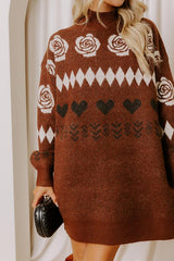 Cozy Moments Knit Sweater Mini Dress