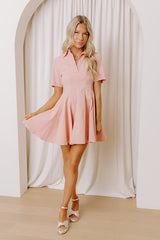 Sweet Simplicity Fit And Flare Mini Dress