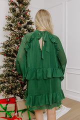 City Muse Ruffle Mini Dress