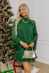 City Muse Ruffle Mini Dress