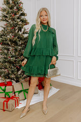City Muse Ruffle Mini Dress