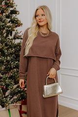 Chic On Fifth Knit Midi Dress