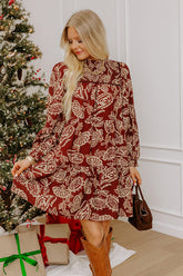 Petal Poise Floral Mini Dress