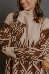 City Snowfall Knit Sweater Mini Dress