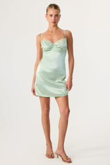 Tiani Mini Dress Mint - Eco-Certified
