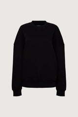 FLEECE STUDIO CREWNECK SWEATSHIRT WITH POCKETS