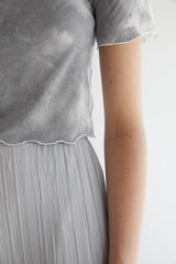 CROPPED TIE DYE T-SHIRT