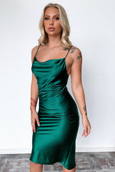 Aryan Dress - Emerald