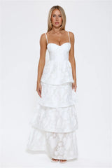 Elevated Desire Maxi Dress White