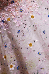 Sweetheart Flower Blossoming A-line Short Party Dress