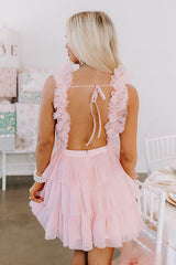 Signature Look Tulle Mini Dress