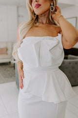The Alanna Glitter Maxi Dress Curves