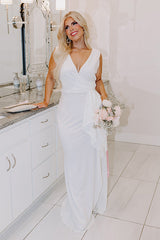 The Allie Ruffle Maxi Dress Curves