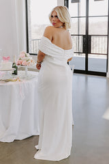 Honest Smiles Embellished Maxi Dress Curves