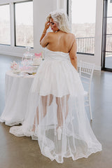 Work the Aisle Tulle Maxi Dress