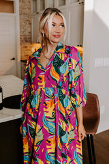 Traveling The Horizon Midi In Orchid