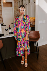 Traveling The Horizon Midi In Orchid