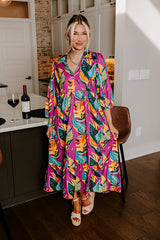 Traveling The Horizon Midi In Orchid