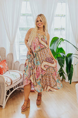 Sweetest Gesture Paisley Midi Curves