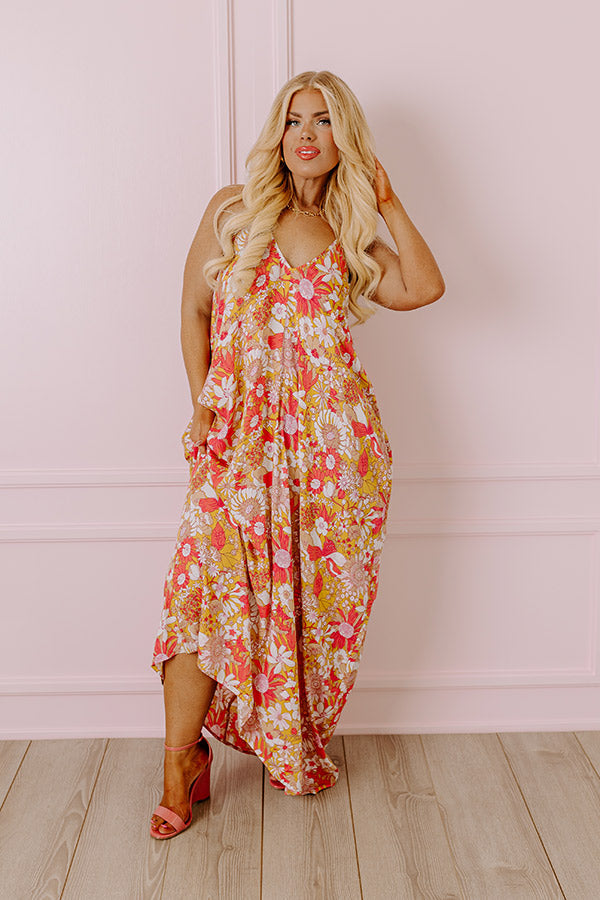 Casually Chic Floral Maxi Curves