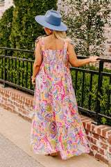 Resort Radiance Paisley Maxi Dress Curves