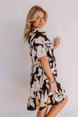 Seeking The Shore Shift Dress in Black