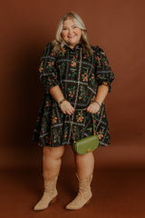 Botanical Daydream Mini Dress Curves