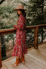 Blooming Keepsake Floral Midi Dress