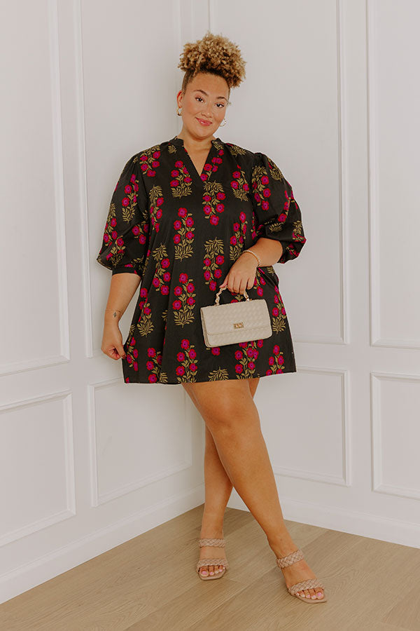 Wildflower Reverie Mini Dress Curves