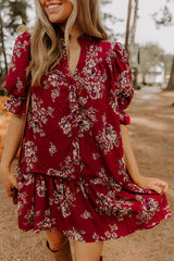 Dashing Darling Floral Mini Dress