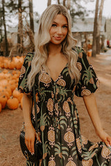 Caught Your Glance Midi Dress